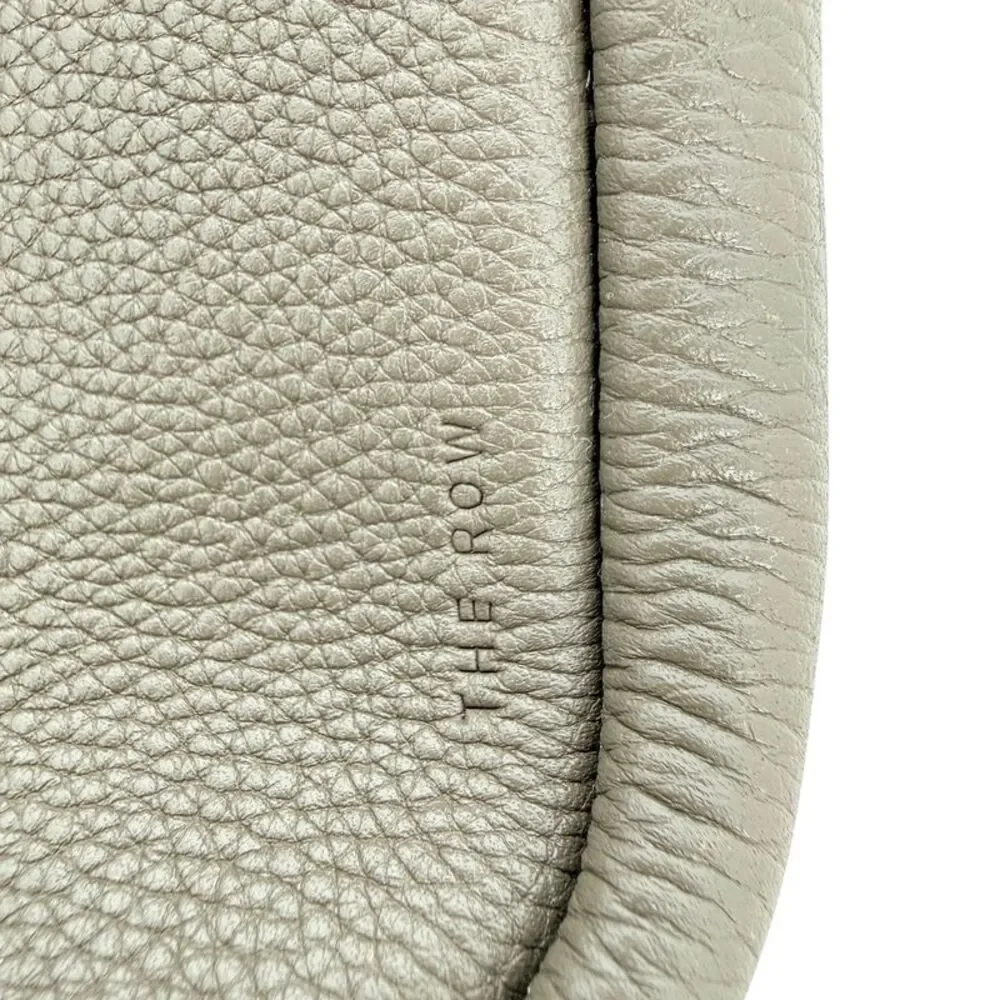 The Row Small Mail Bag in Olive Green